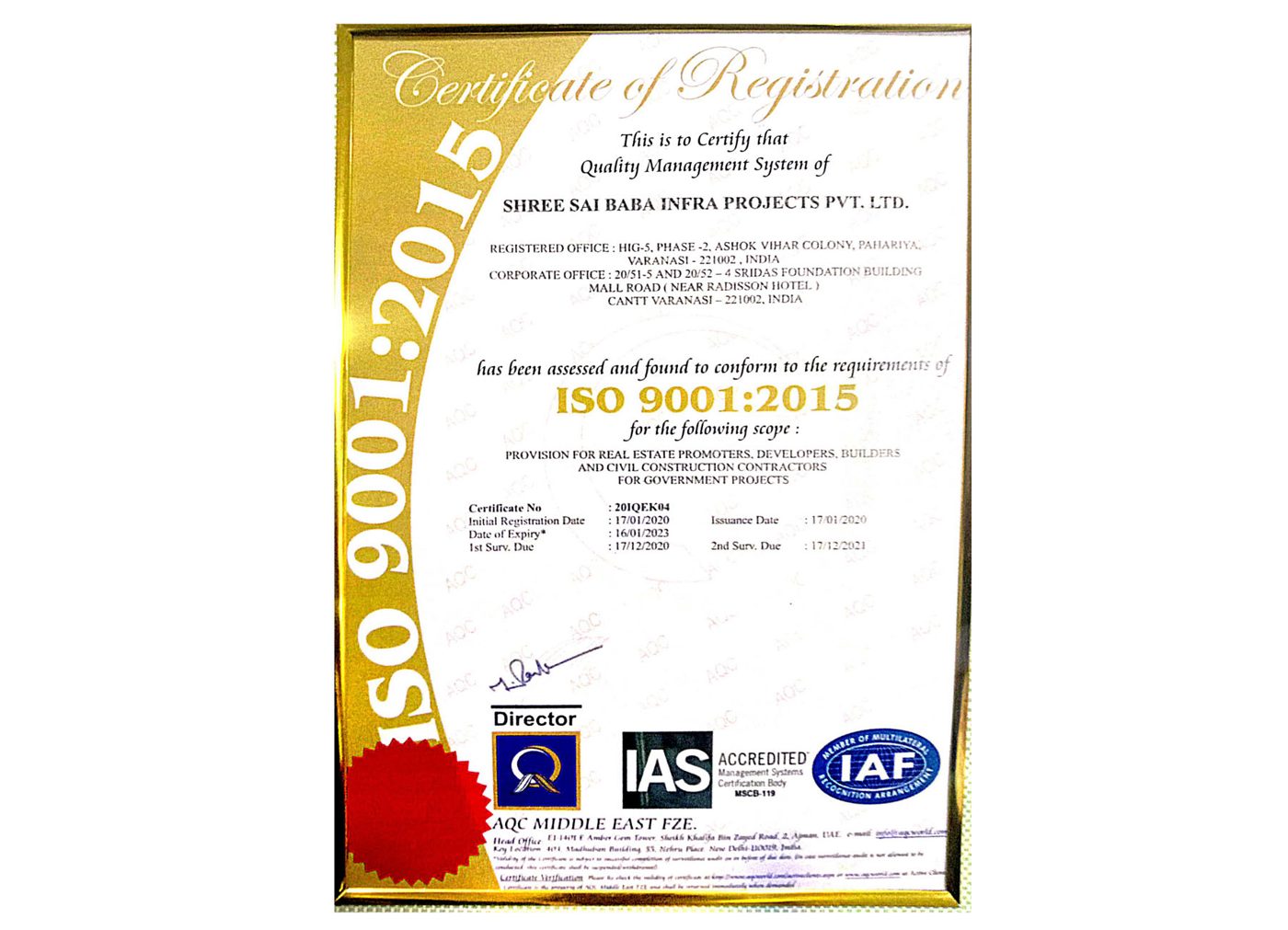 ISO 9001:2015 — Quality Management
